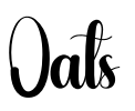 Oats Font Image