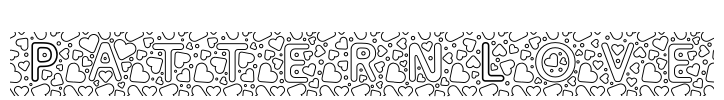 PatternLove Font Image