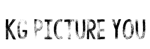 KG Picture You Font Image