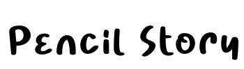 Pencil Story Font Image