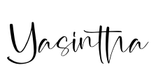 Yasintha Font Image