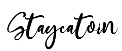 Staycatoin Font Image
