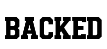 Backed Font Image