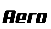 Aero Font Image