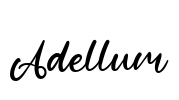 Adellum Font Image