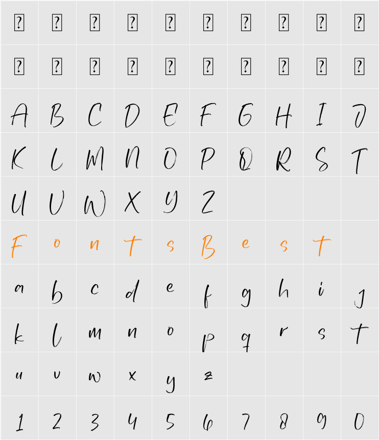 Smiling Elida Character Map