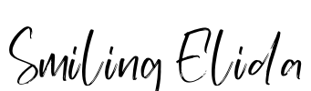 Smiling Elida Font Image