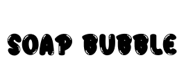 Soap Bubble Font Image