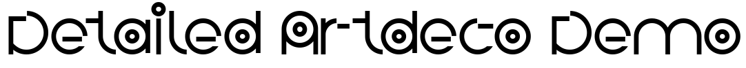 Detailed Artdeco Demo Font Image
