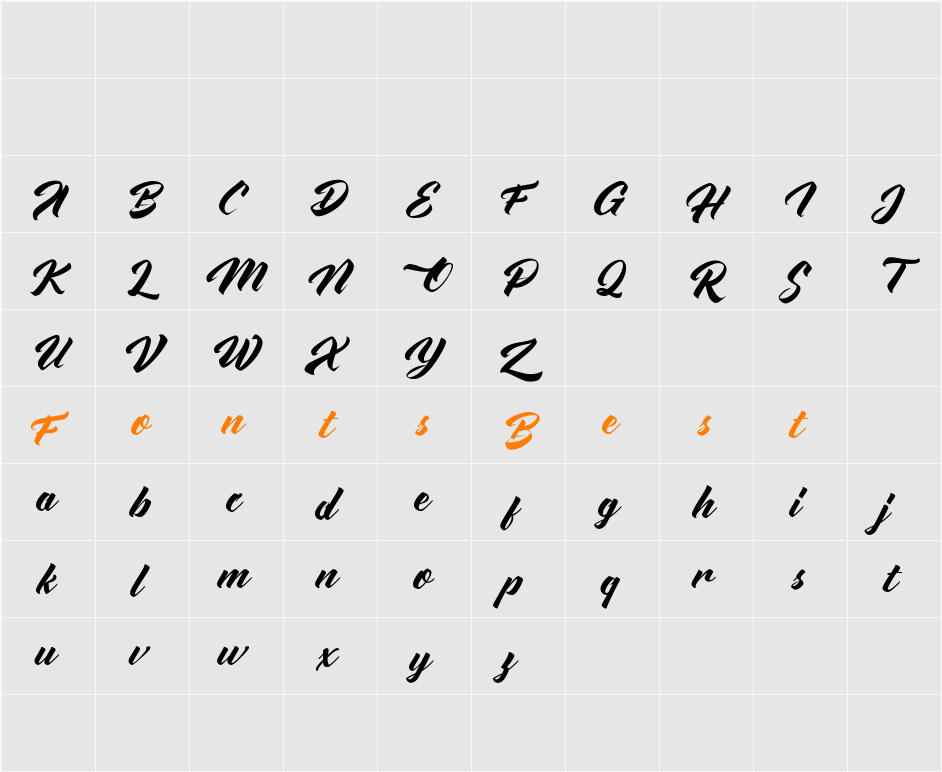 Advectionz FREE Character Map