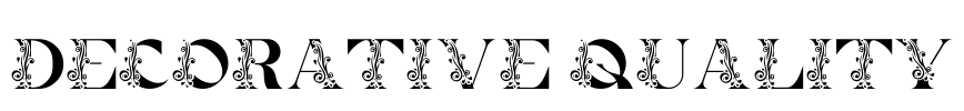 Decorative Quality Font Image