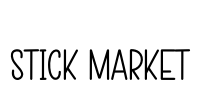 Stick Market Font Image