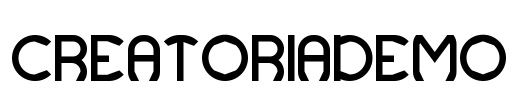 CreatoriaDemo Font Image