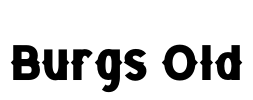 Burgs Old Font Image