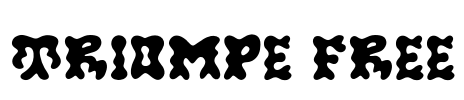 Triompe Free Font Image