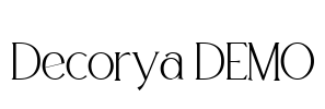 Decorya DEMO Font Image