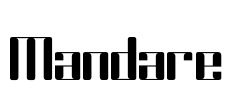 Mandare Font Image