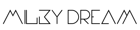Milky Dream Font Image