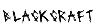 Blackcraft Font Image