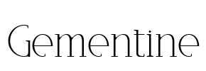 Gementine Font Image