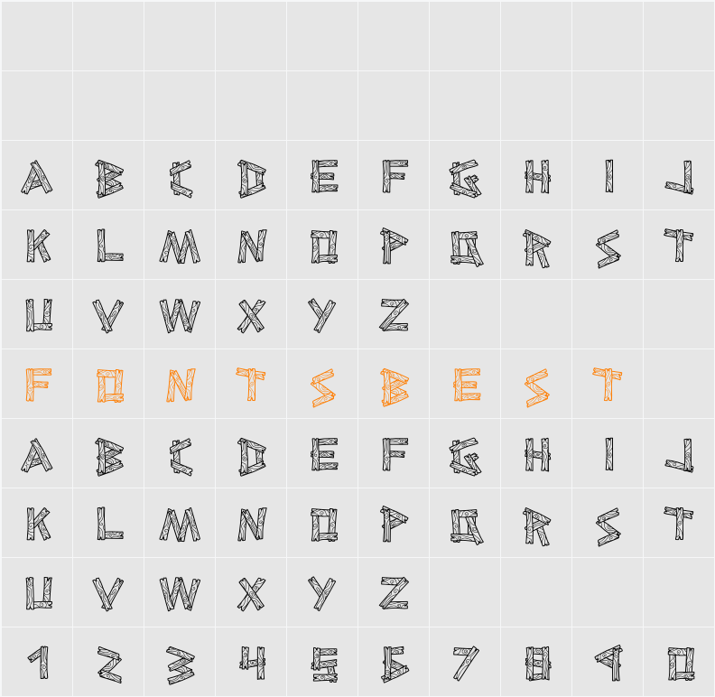 Ahoy mates Character Map