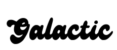 Galactic Font Image