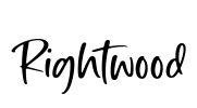 Rightwood Font Image