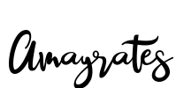 Amayrates Font Image