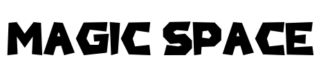 MAGIC SPACE Font Image
