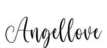Angellove Font Image