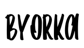 Byorka Font Image