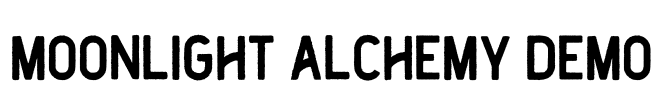 Moonlight Alchemy DEMO Font Image