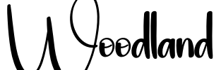 Woodland Font Image