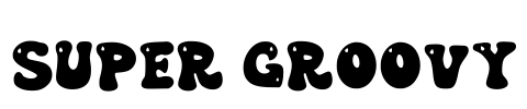 Super Groovy Font Image