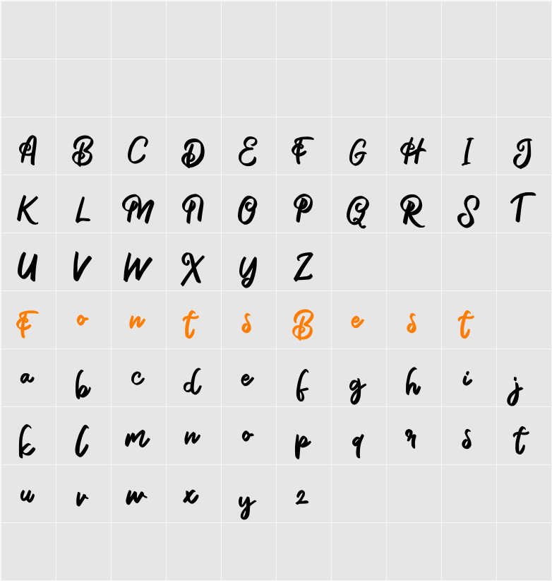 Alya FREE Character Map