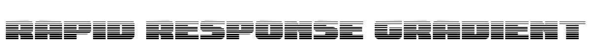 Rapid Response Gradient