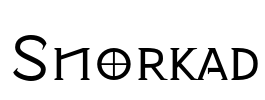Snorkad Font Image