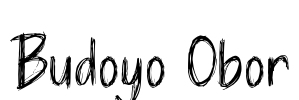 Budoyo Obor Font Image