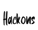 Hackons Font Image
