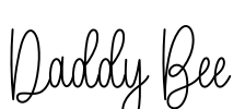Daddy Bee Font Image