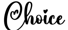 Choice Font Image
