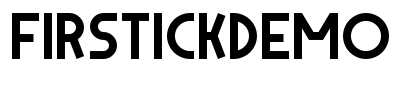 FirstickDemo Font Image