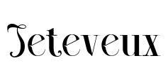 Jeteveux Font Image