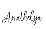 Anathelya Font Image