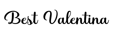 Best Valentina Font Image