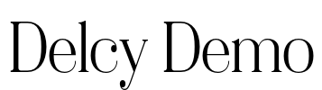 Delcy Demo Font Image