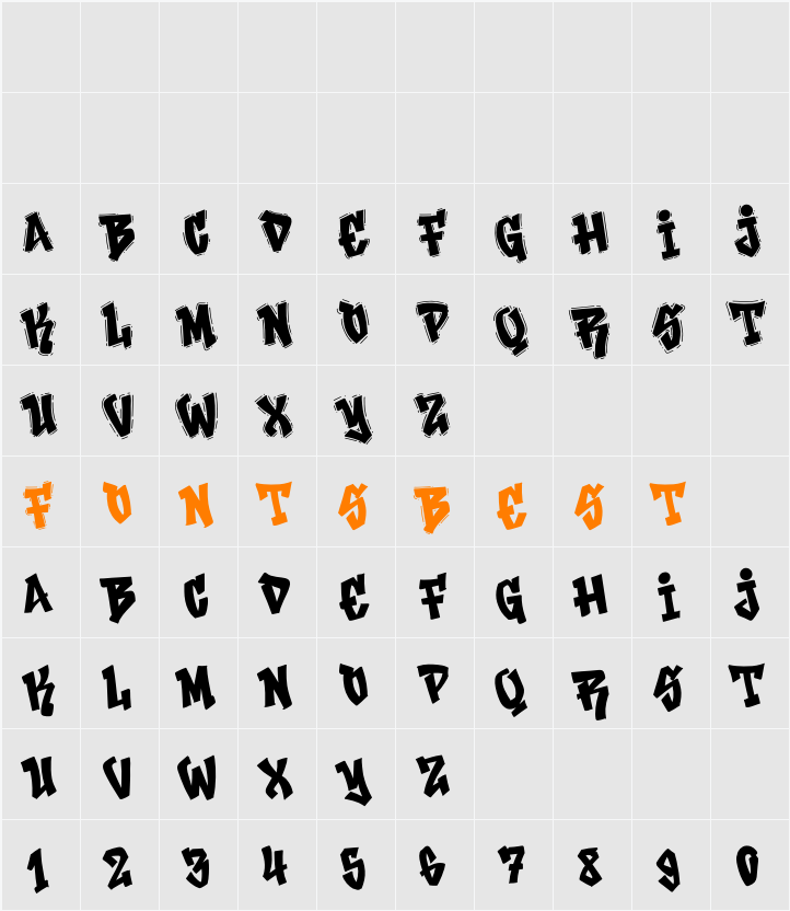 Reign Beats Character Map
