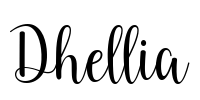Dhellia Font Image