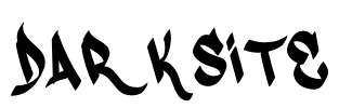 Darksite Font Image