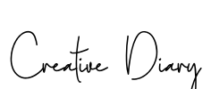 Creative Diary Font Image